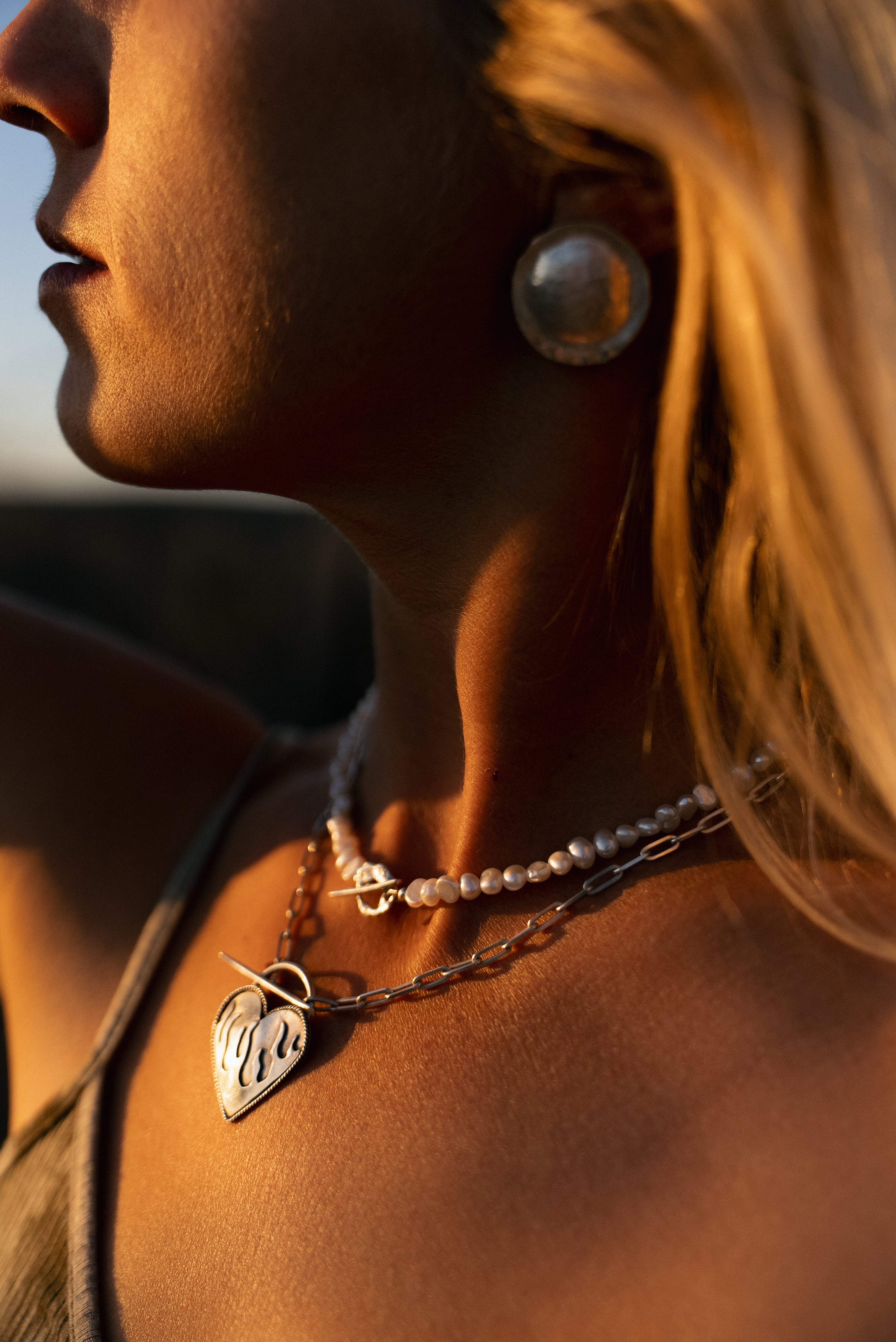 Pearl Loop Necklace