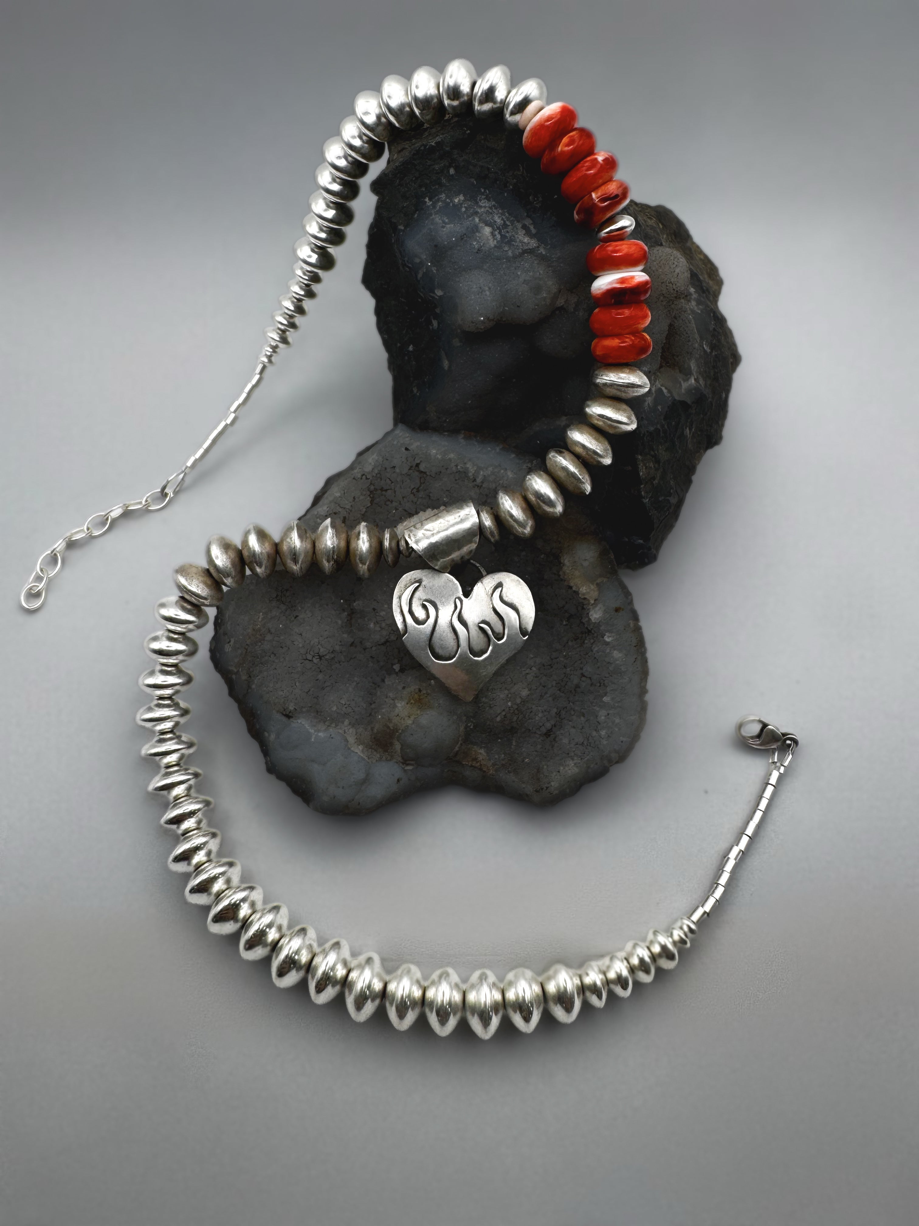Red Flame Necklace