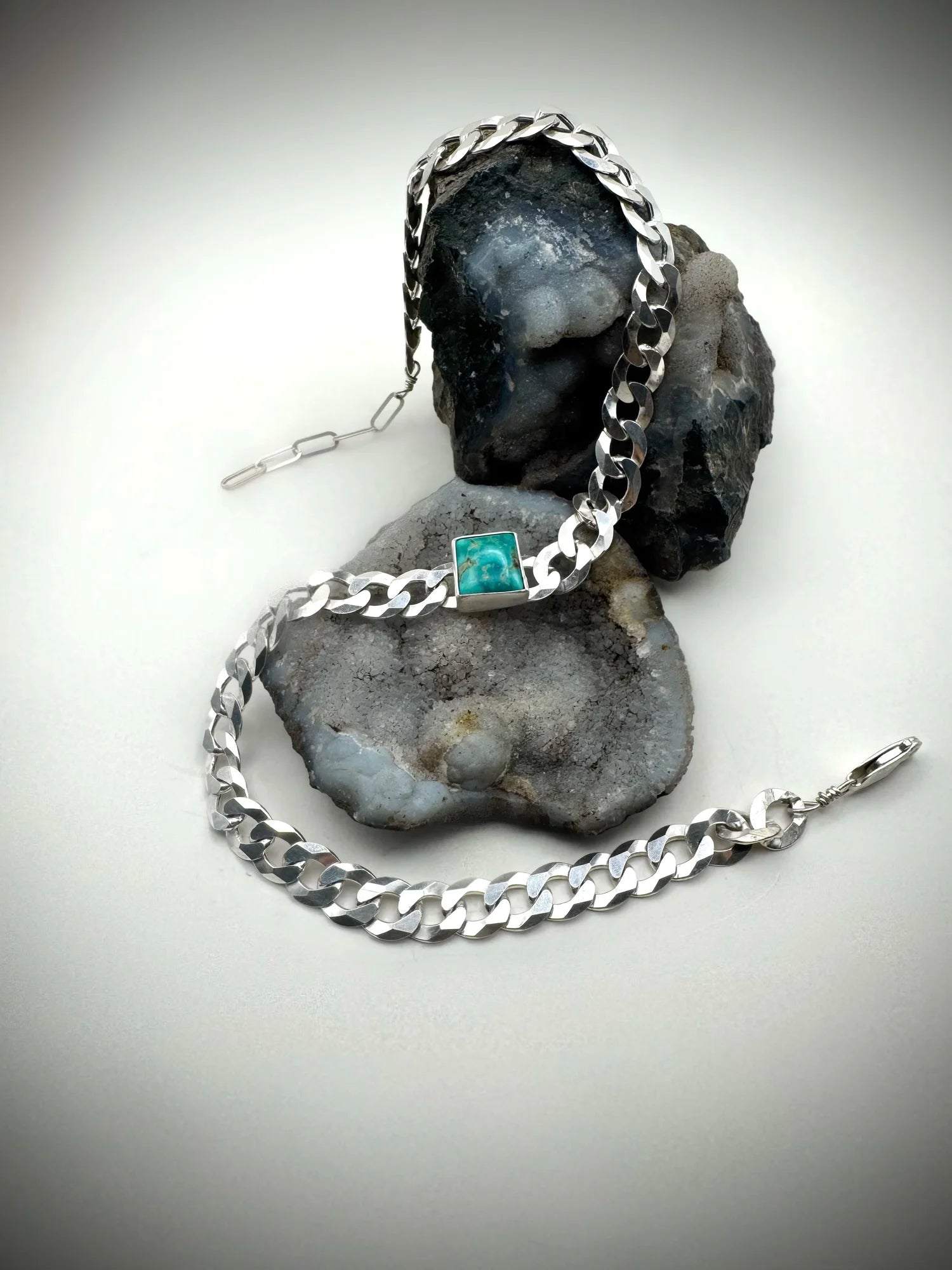 Green Curb Chain Choker