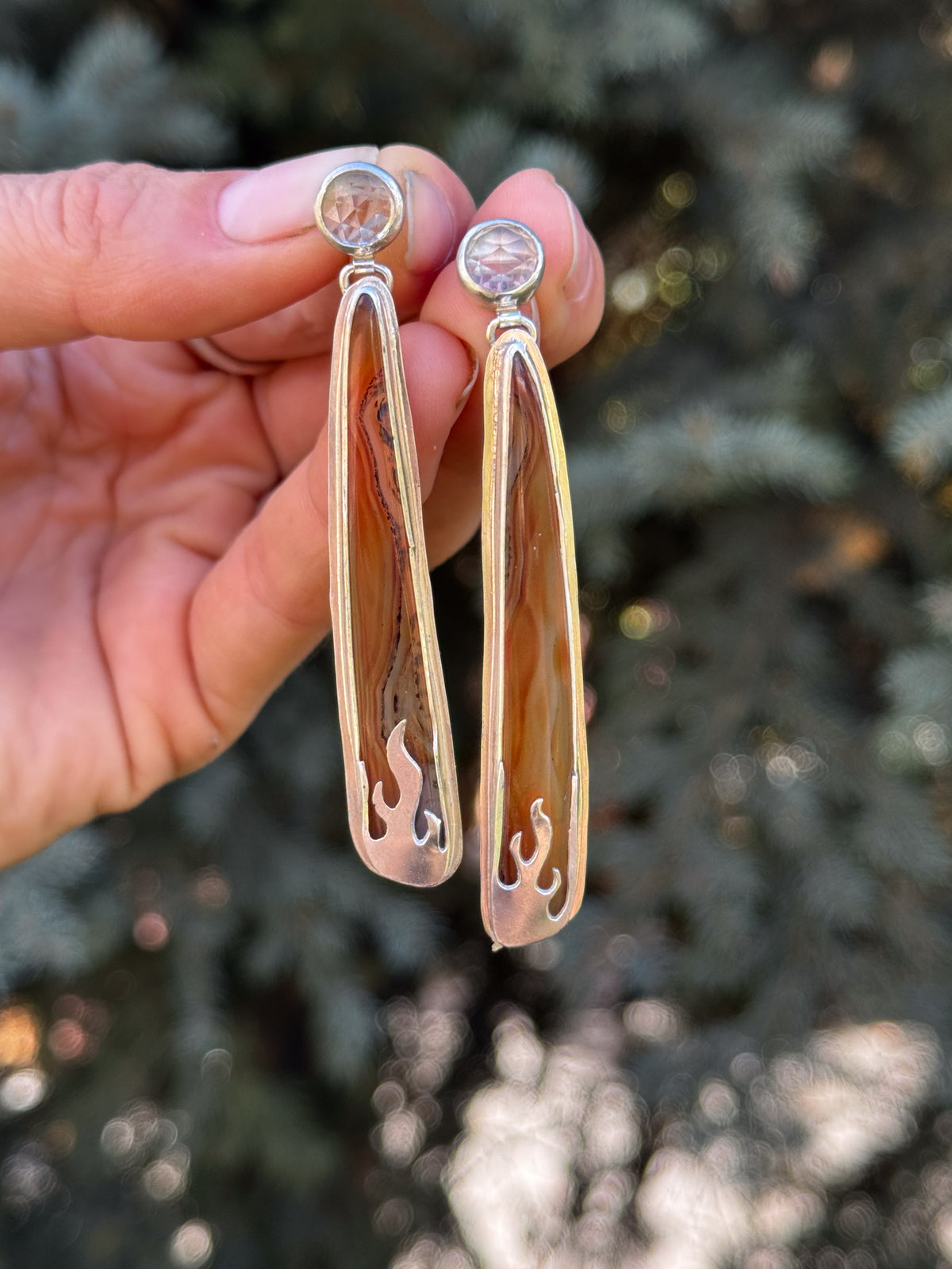 Baby She's on Fire! Earrings