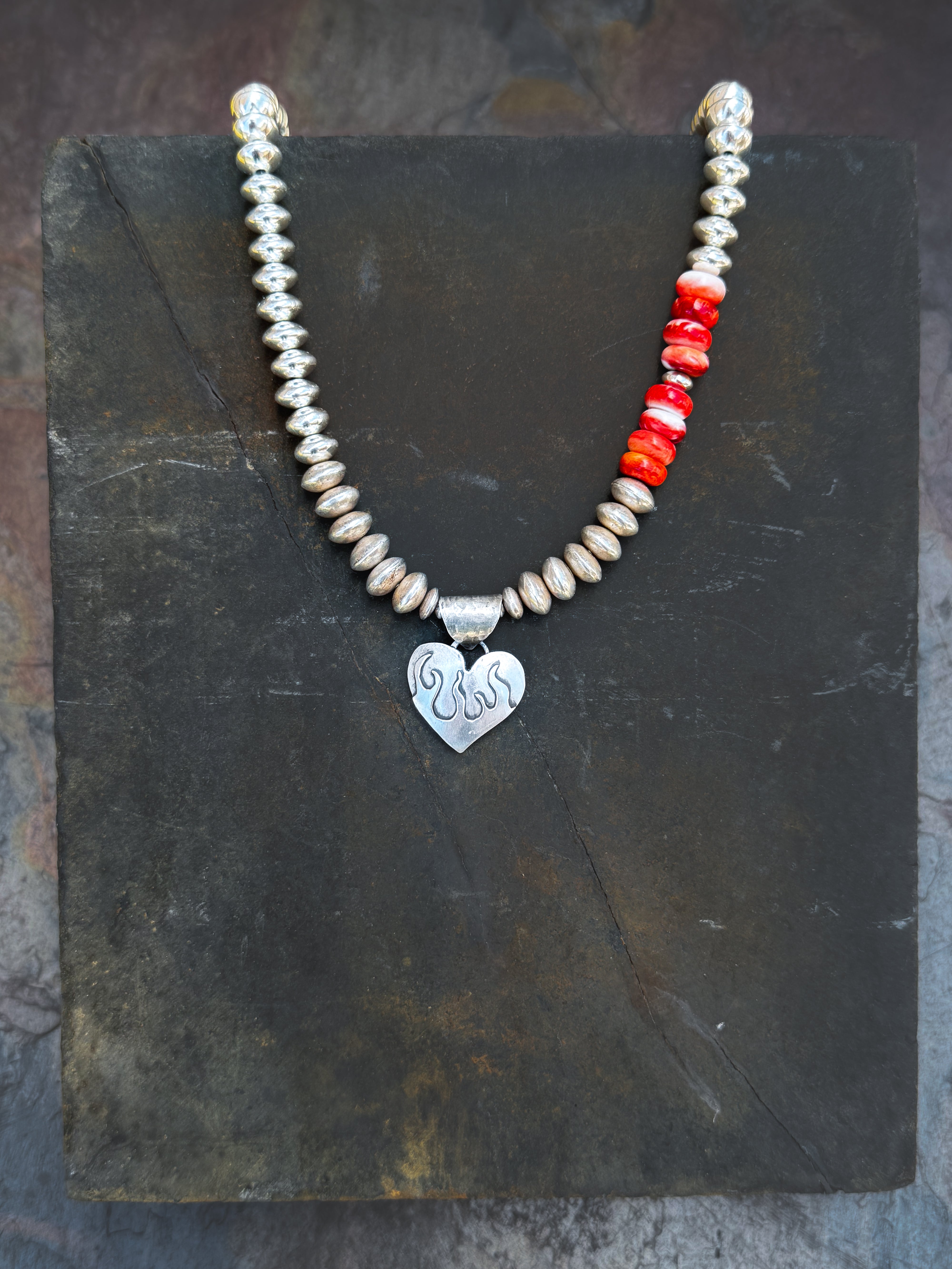 Red Flame Necklace