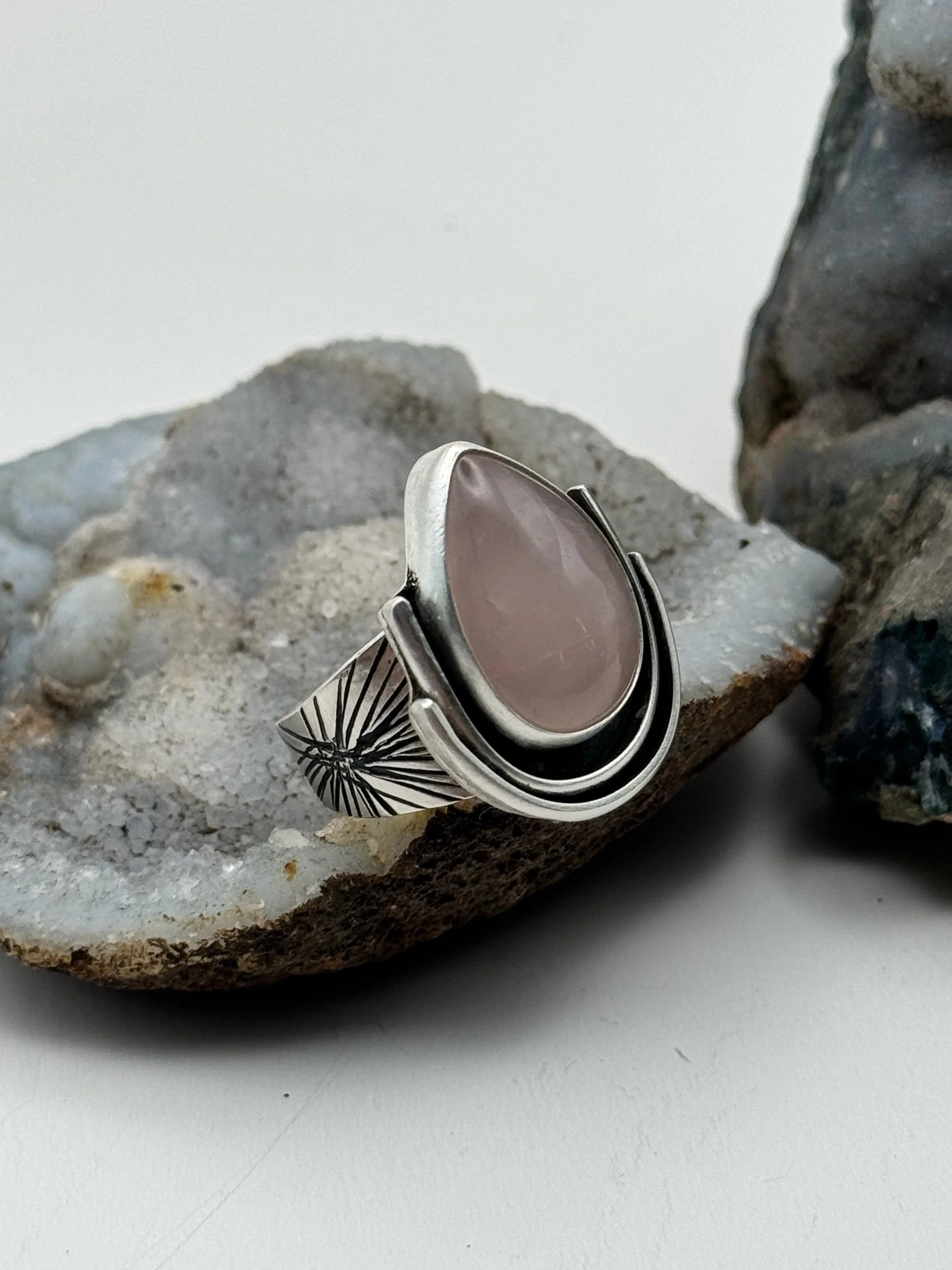 Pink Thunder Ring (Size 7)