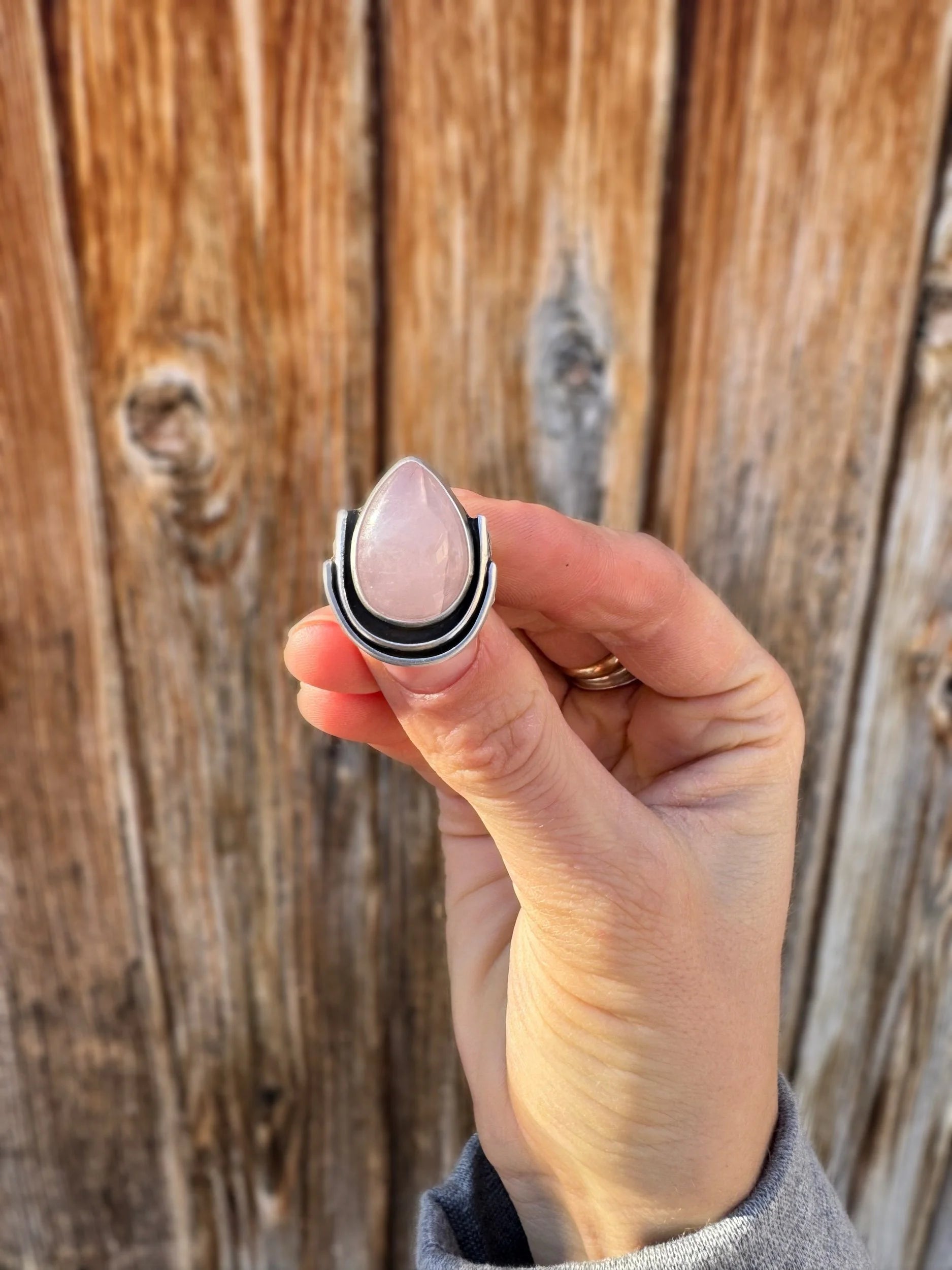 Pink Thunder Ring (Size 7)